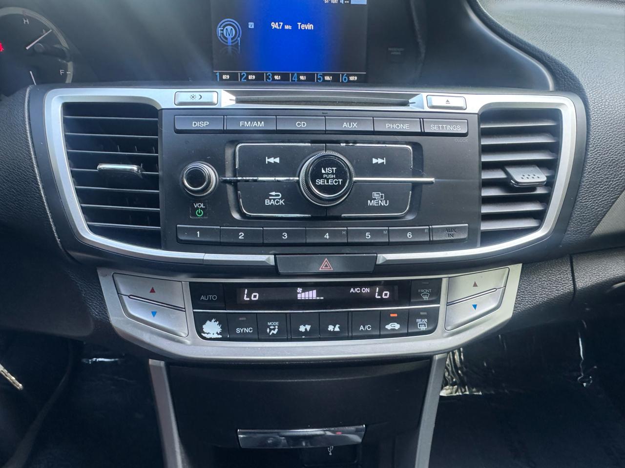 Honda Accord LX Sedan CVT 2015