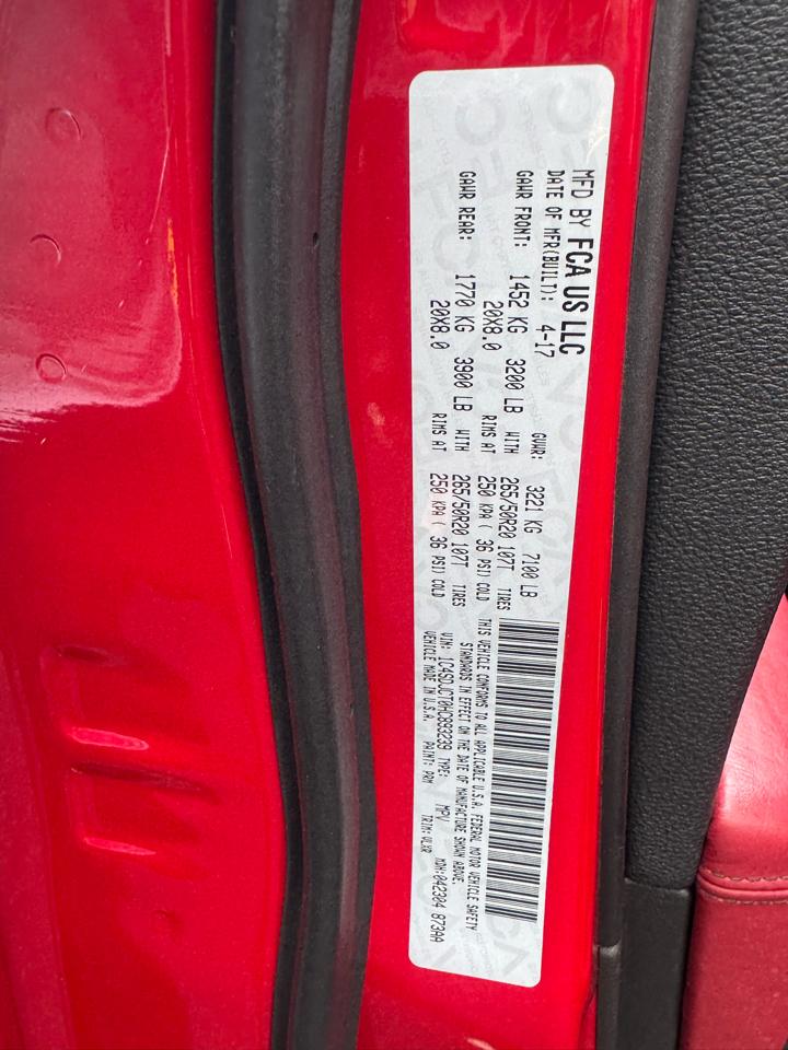 Dodge Durango R/T AWD 2017