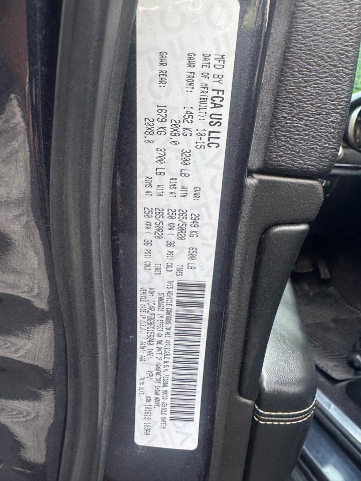 Jeep Grand Cherokee Limited 4WD 2015
