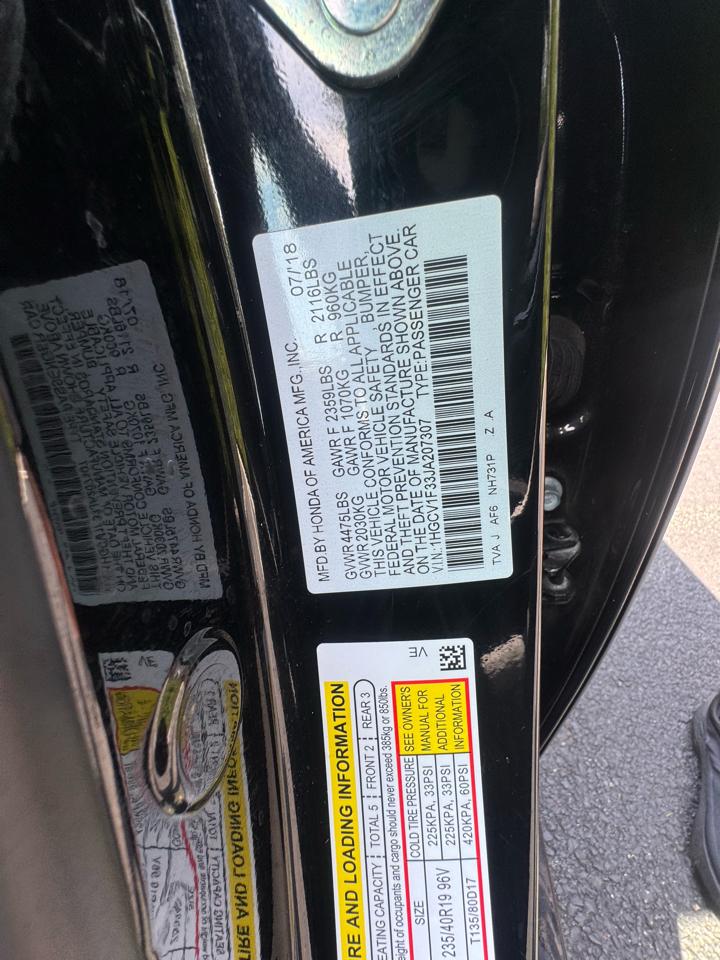 Honda Accord Sport 2018