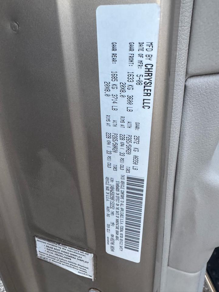 Chrysler Aspen Limited 4WD 2008