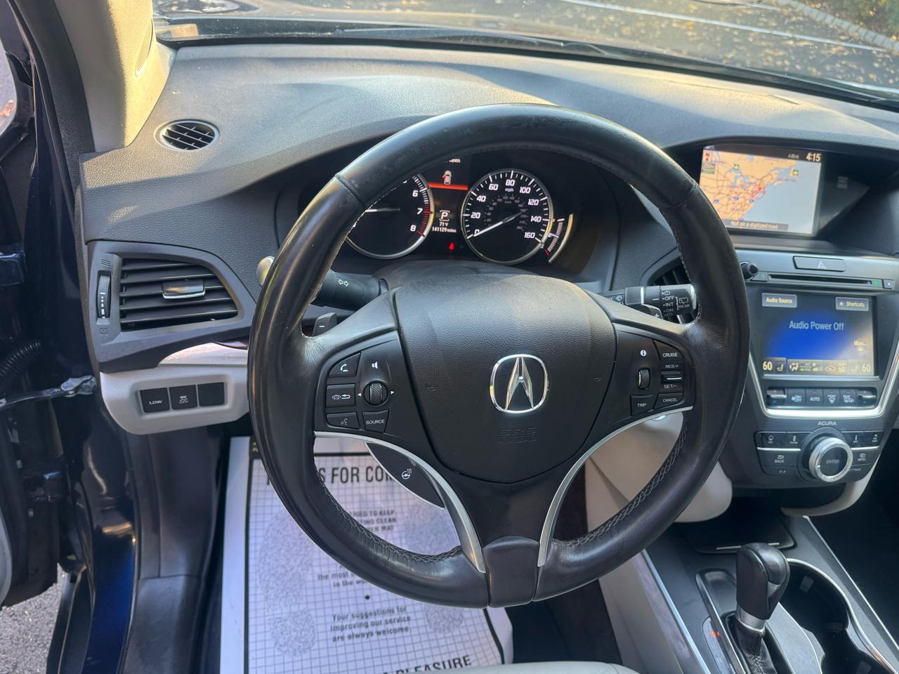 Acura MDX SH-AWD 6-Spd AT w/Tech Package 2014