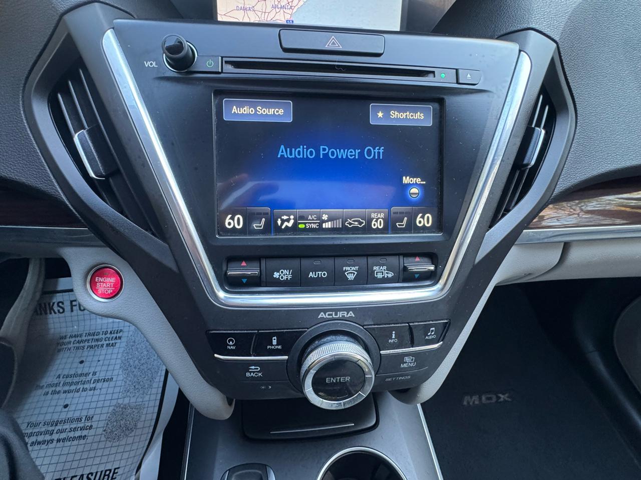 Acura MDX SH-AWD 6-Spd AT w/Tech Package 2014