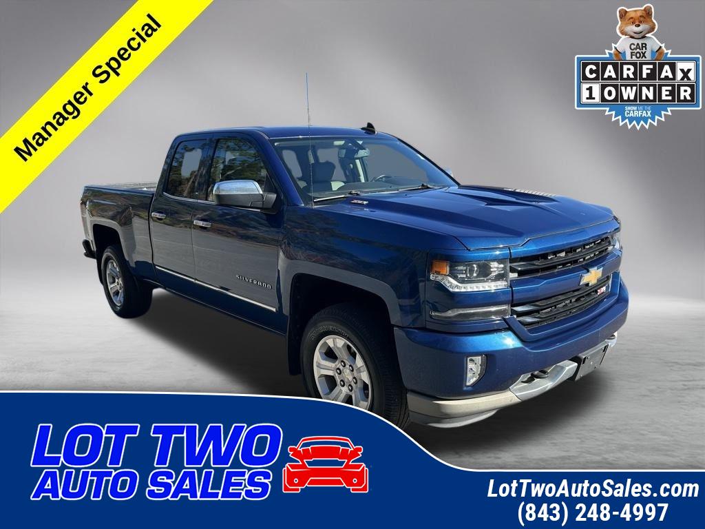 2018 Chevrolet Silverado 1500 LTZ Double Cab Short Box 4WD