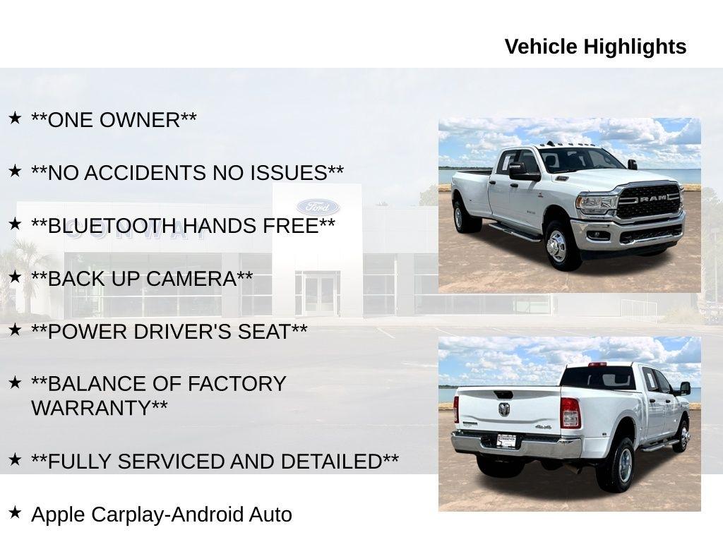 RAM 3500 Big Horn Crew Cab LWB 4WD DRW 2024