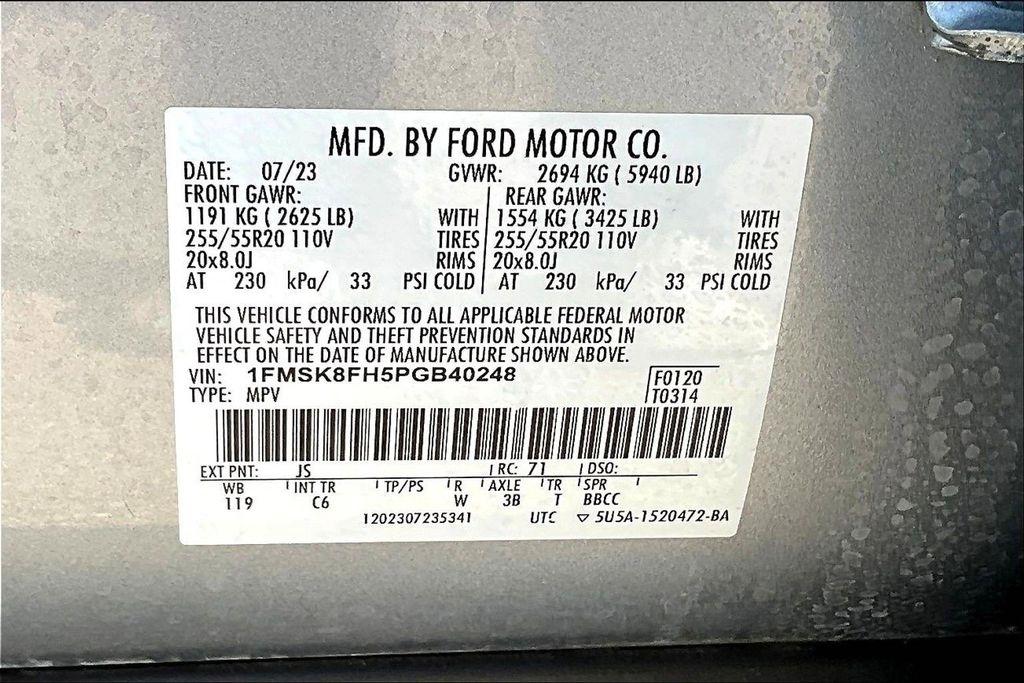 Ford Explorer Limited AWD 2023