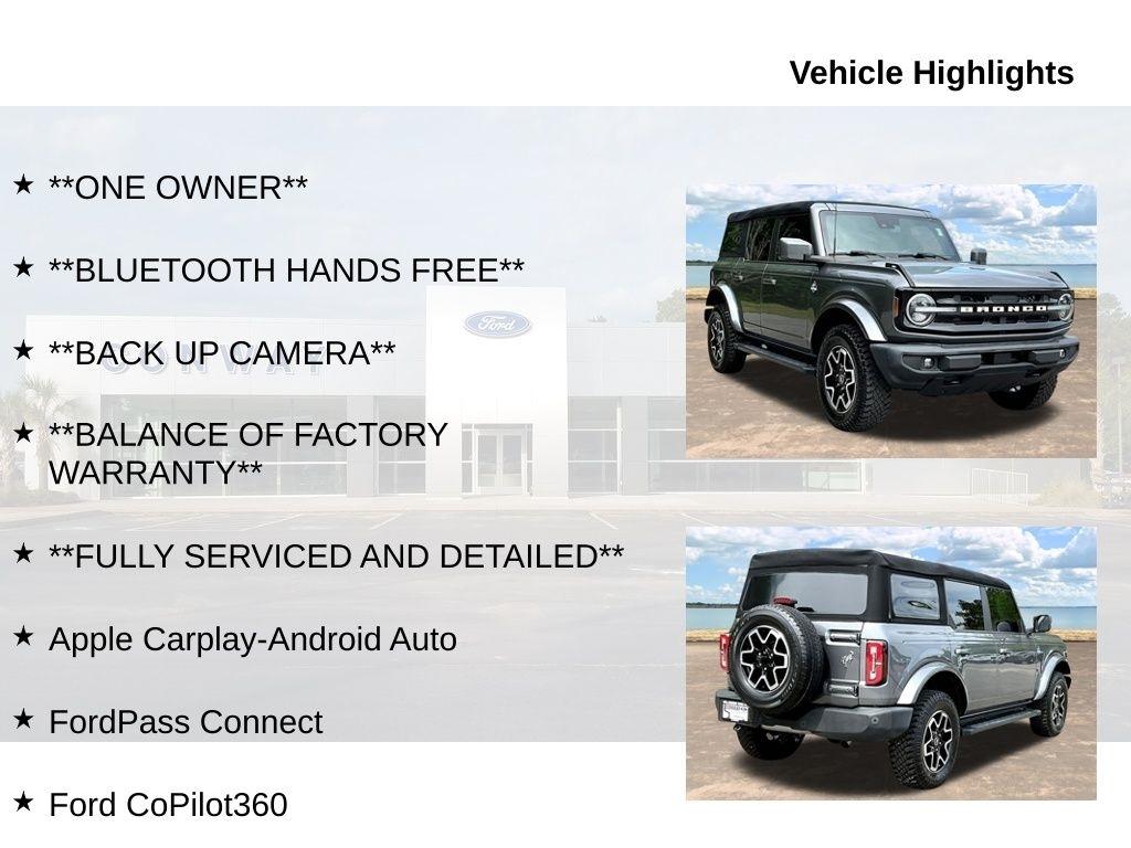 Ford Bronco Base 4-Door w/Advanced 2023