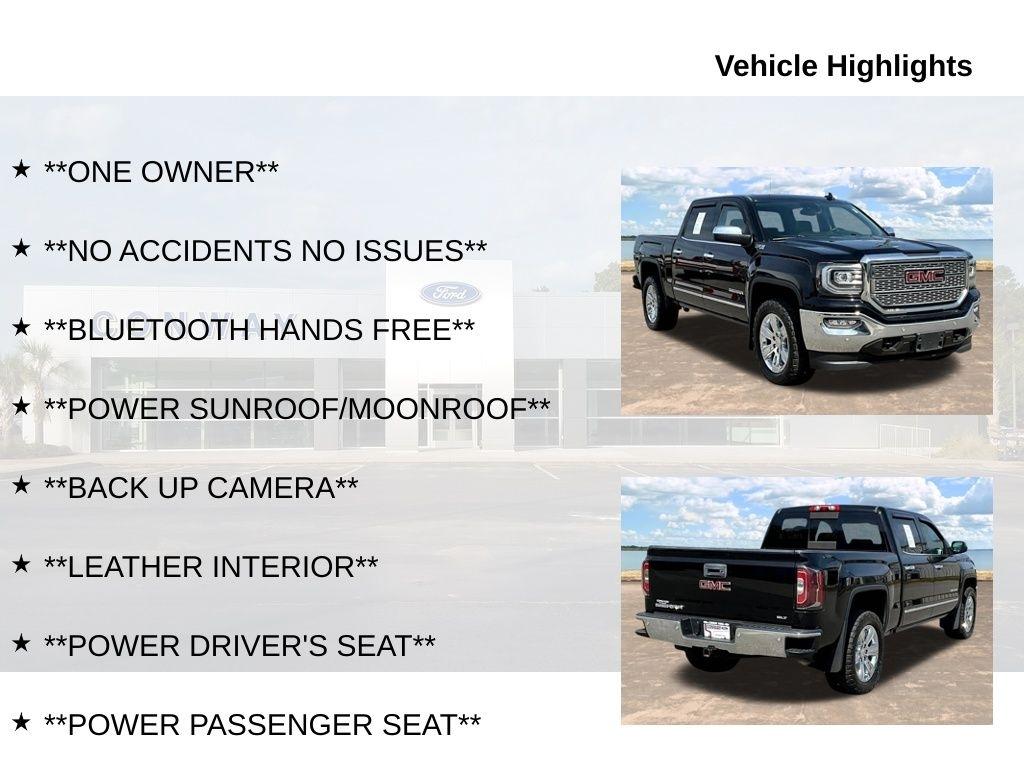GMC Sierra 1500 SLT Crew Cab Long Box 4WD 2018
