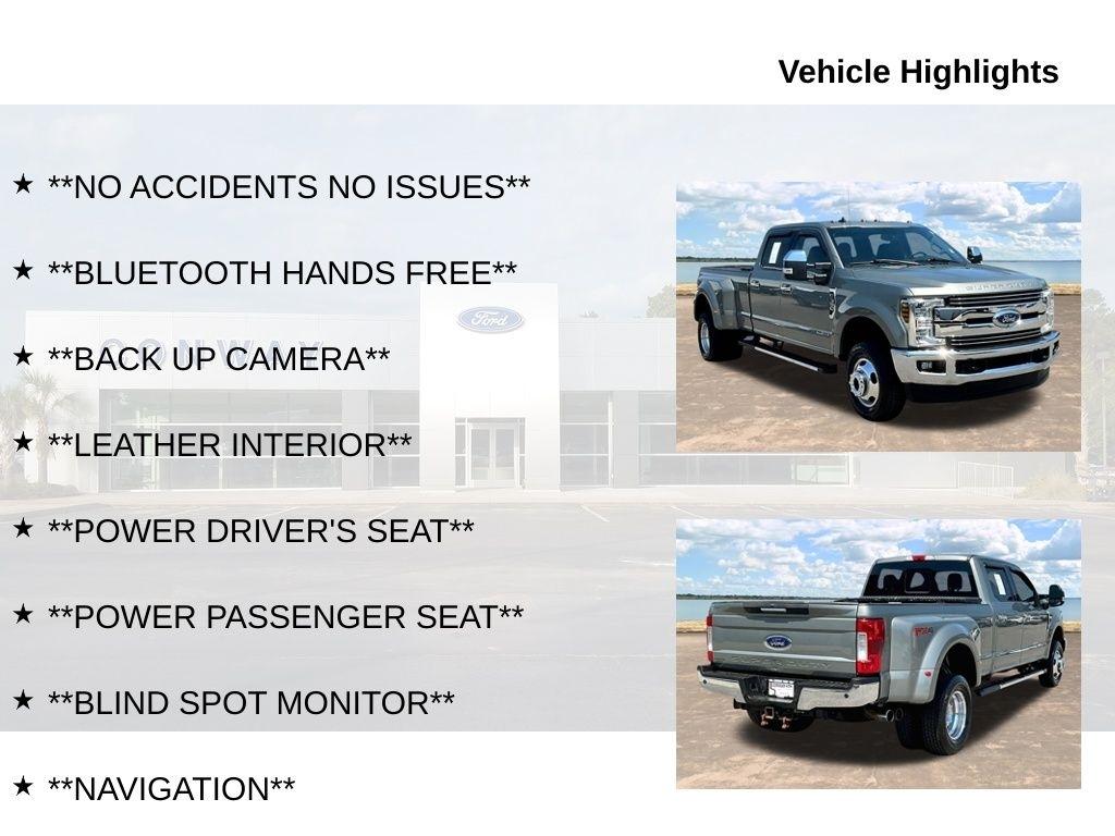 Ford F-350 SD Lariat Crew Cab Long Bed DRW 4WD 2019