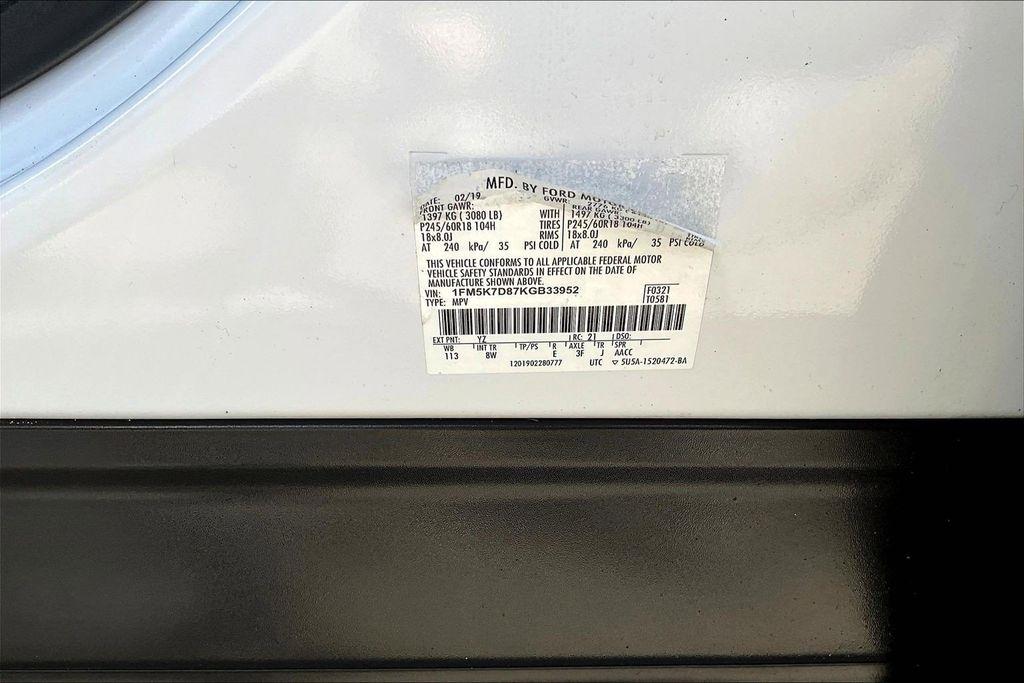 Ford Explorer XLT FWD 2019