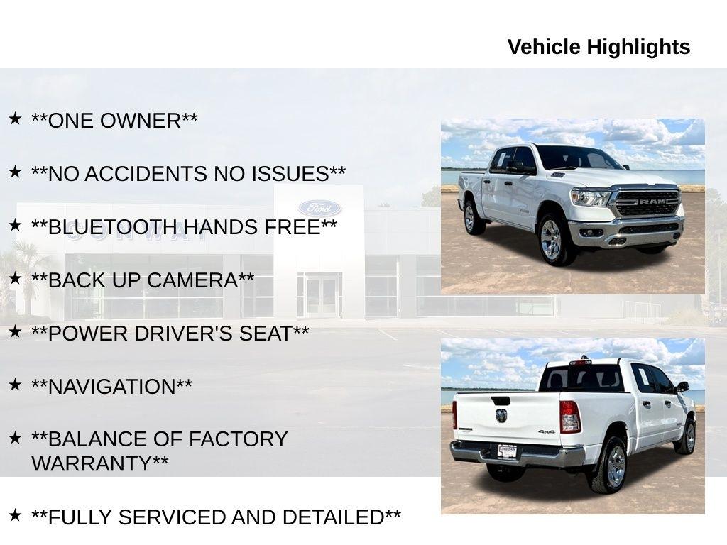 RAM 1500 Big Horn Crew Cab SWB 4WD 2023