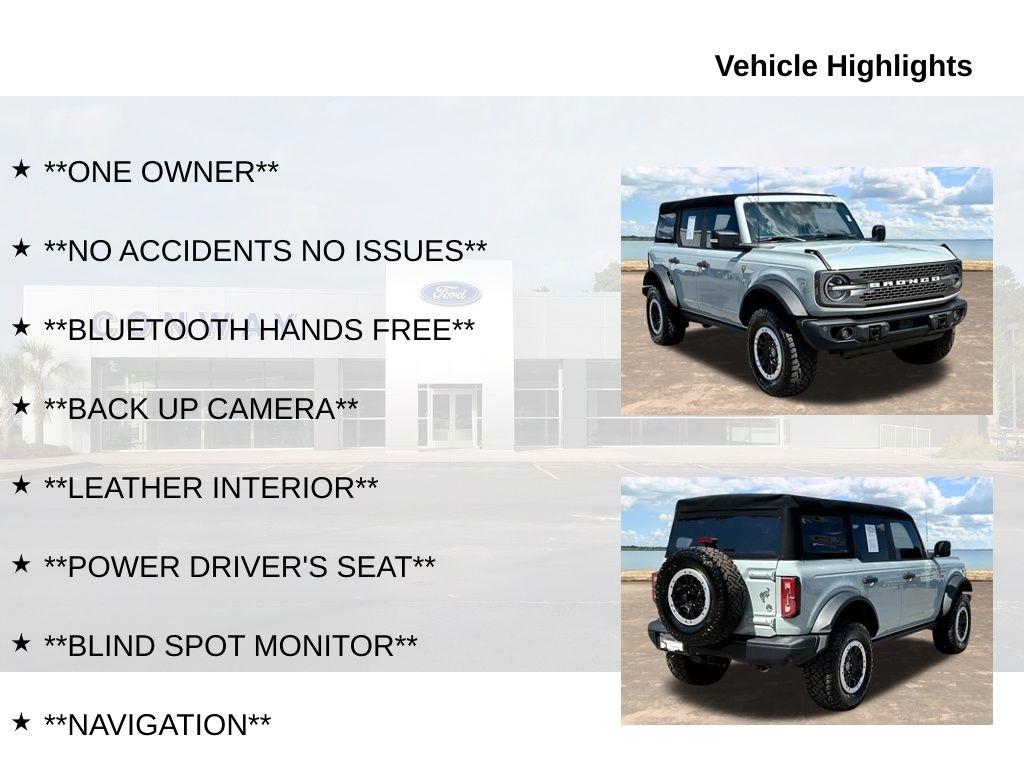 Ford Bronco Base 4-Door w/Advanced 2023