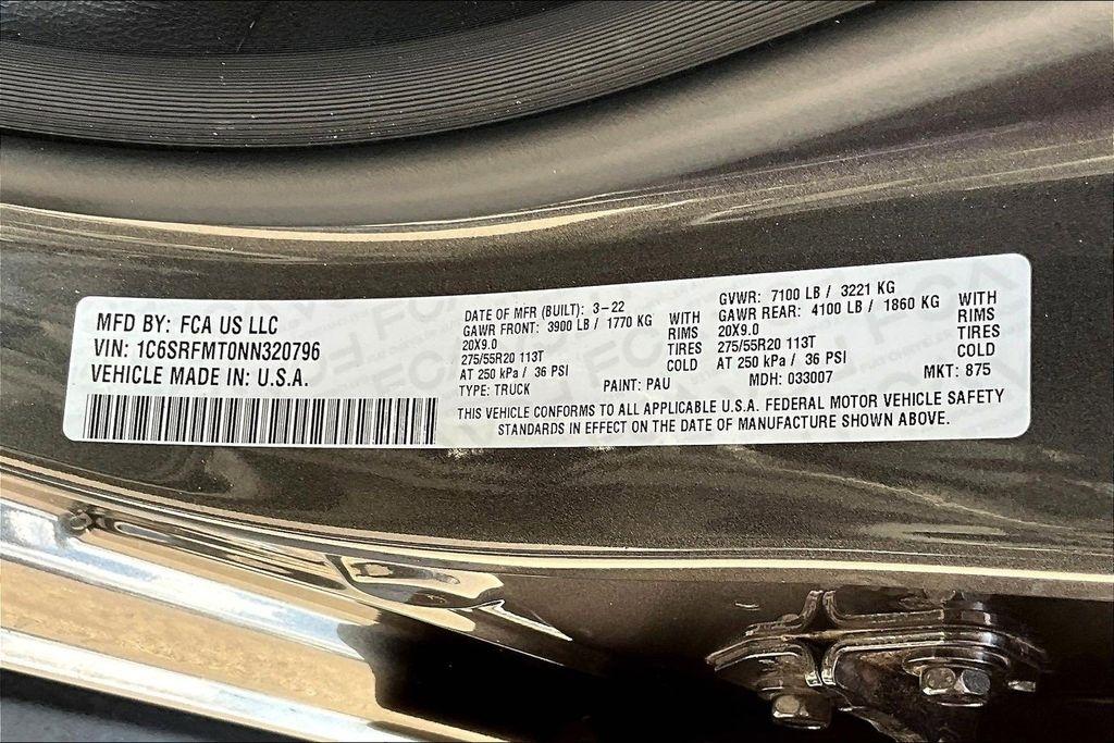 RAM 1500 Lone Star Crew Cab LB 4WD 2022