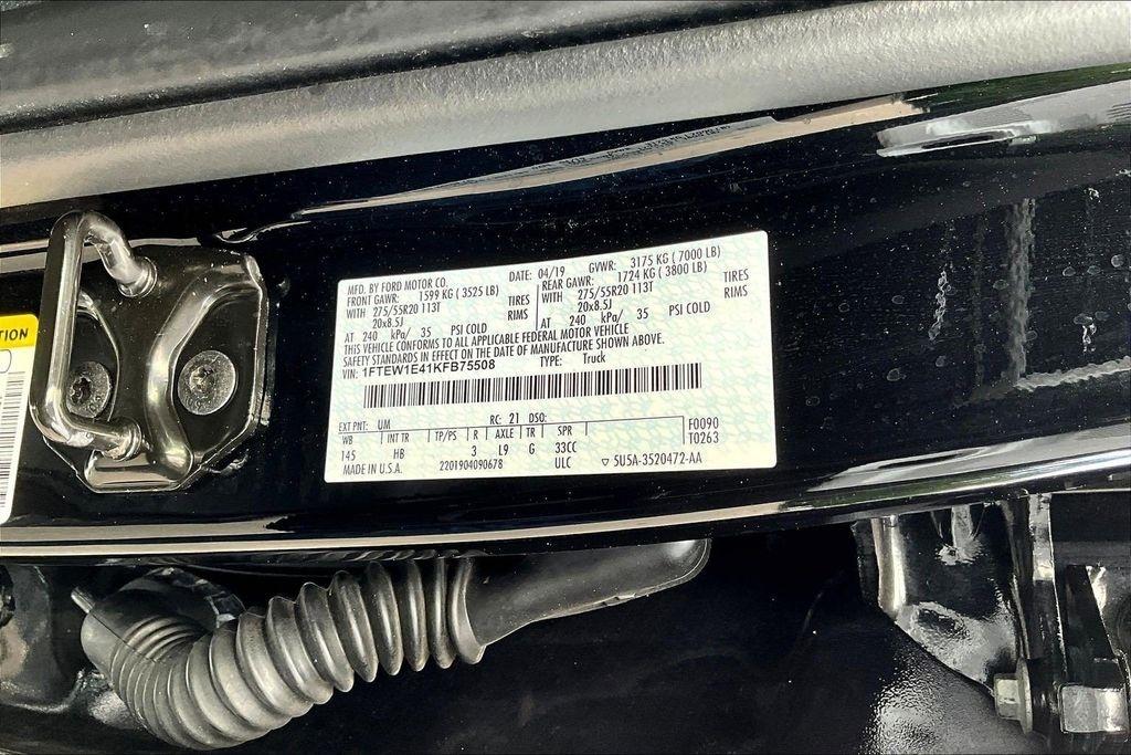 Ford F-150 Lariat SuperCrew 6.5-ft. Bed 4WD 2019