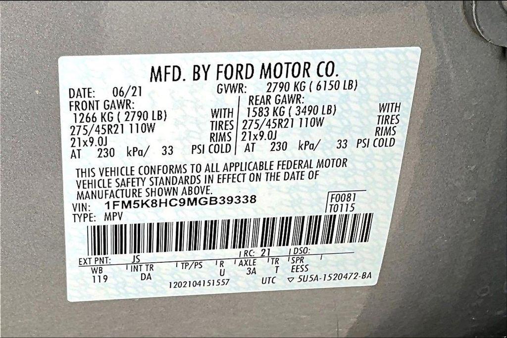 Ford Explorer Platinum AWD 2021