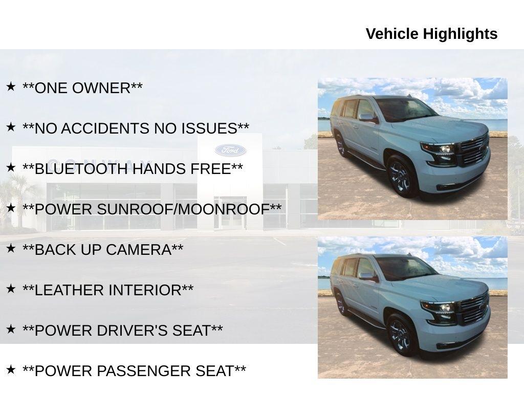 Chevrolet Tahoe Premier 2WD 2018