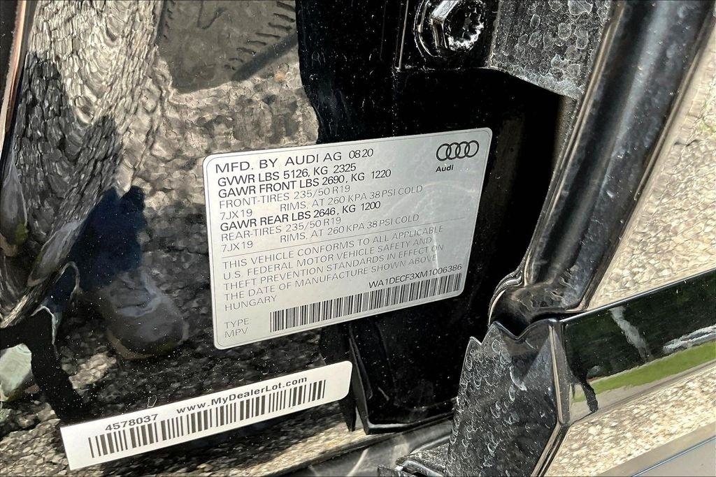 Audi Q3 S line Premium 45 TFSI quattro 2021