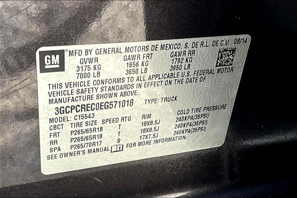Chevrolet Silverado 1500 1LT Crew Cab 2WD 2014