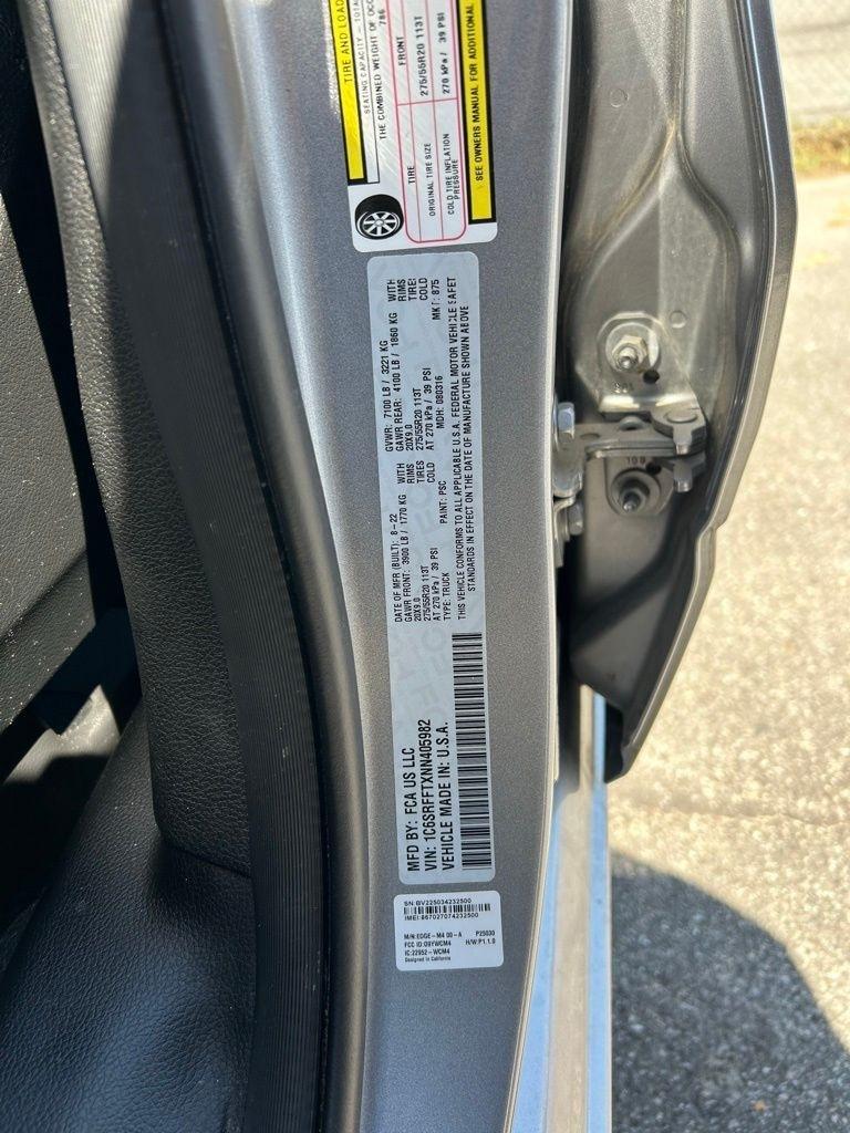 RAM 1500 Big Horn Crew Cab SWB 4WD 2022