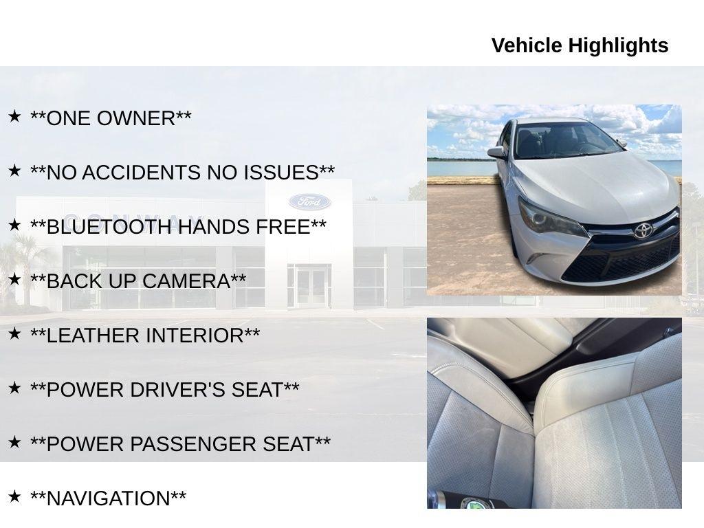 Toyota Camry XSE 2017