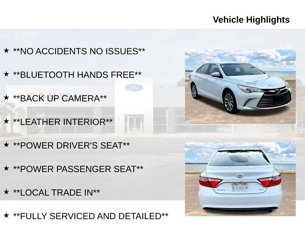 Toyota Camry XLE 2017