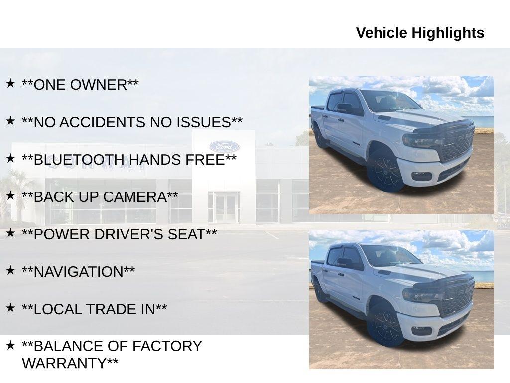 RAM 1500 Big Horn Crew Cab SWB 4WD 2025
