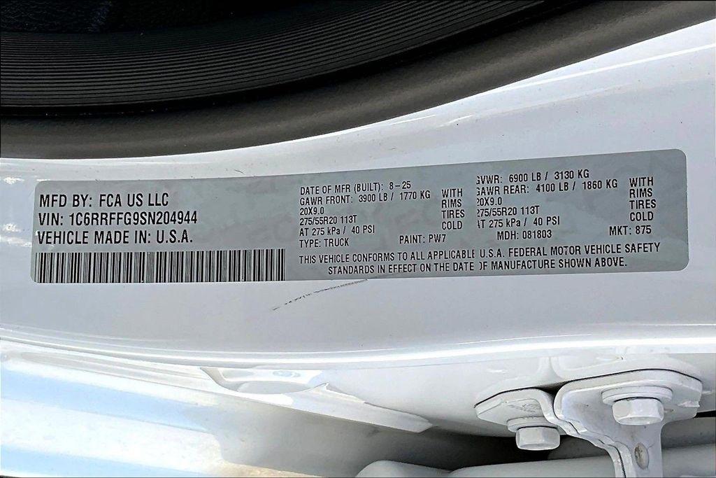 RAM 1500 Big Horn Crew Cab SWB 4WD 2025
