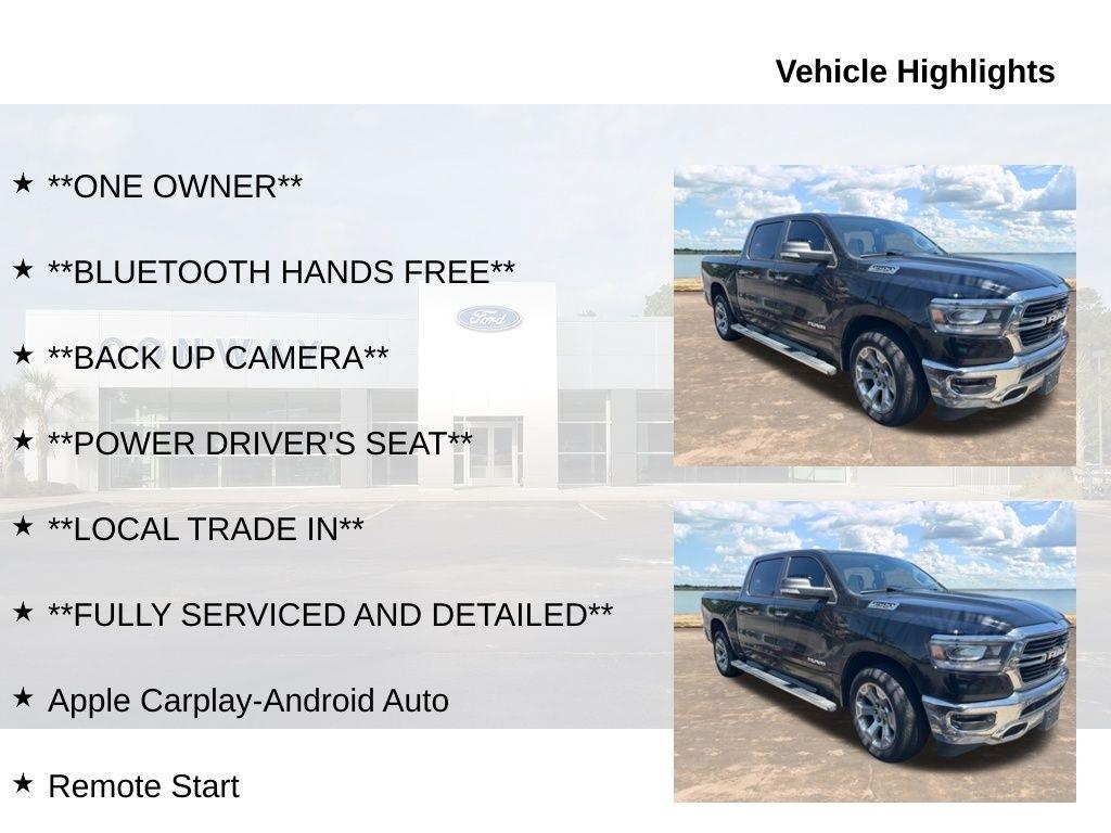 RAM 1500 Big Horn Crew Cab SWB 2WD 2019