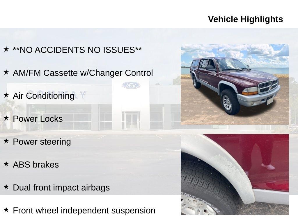 Dodge Dakota SLT Quad Cab 4WD 2003