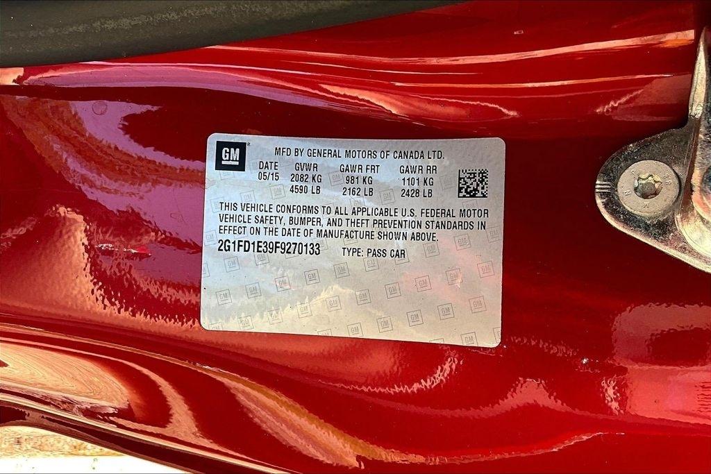 Chevrolet Camaro 1LT Coupe 2015