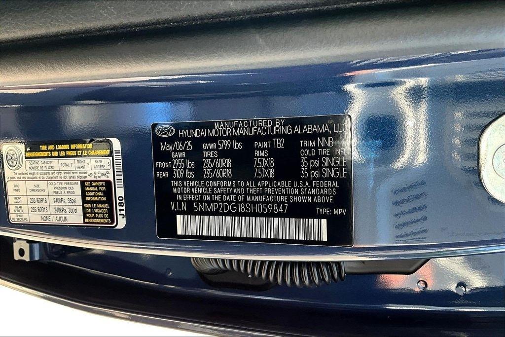 Hyundai Santa Fe Hybrid SEL AWD 2025