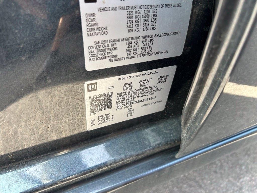 Chevrolet Silverado 1500 RST Crew Cab 4WD 2021