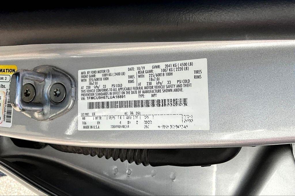 Ford Escape SEL AWD 2020