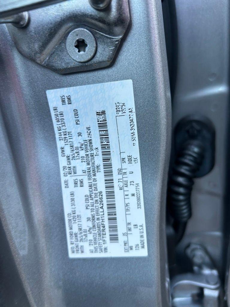 Ford Ranger LARIAT 4WD SuperCrew 5' Box 2020