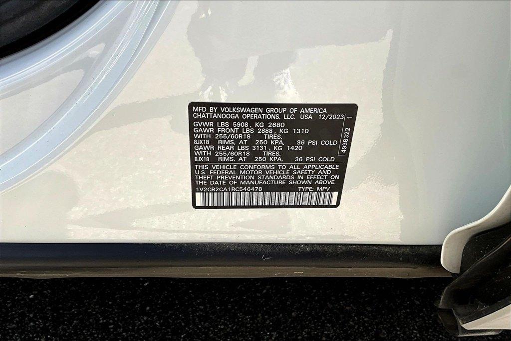 Volkswagen Atlas 2.0T Peak Edition SE w/Technology 4MOTION 2024