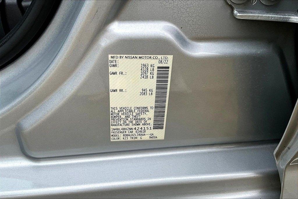 Nissan Altima 2.5 S Sedan 2022