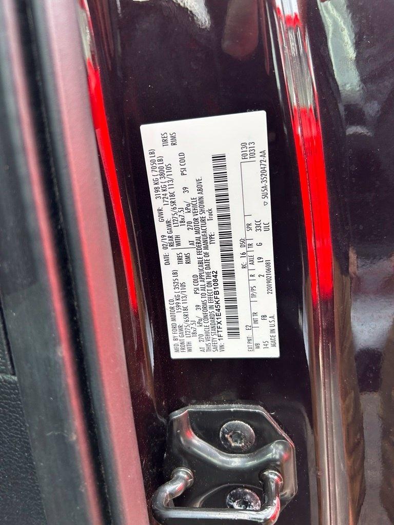 Ford F-150 Lariat 4WD SuperCab 8' Box 2019
