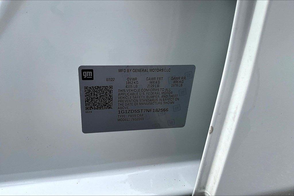 Chevrolet Malibu 4dr Sdn LT 2022