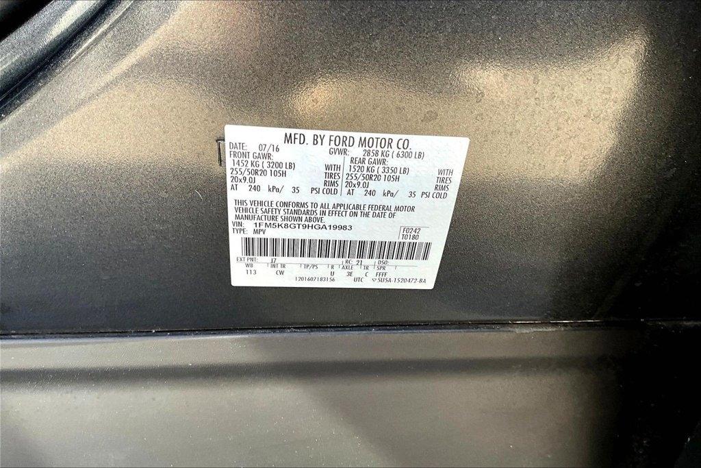 Ford Explorer Sport 4WD 2017