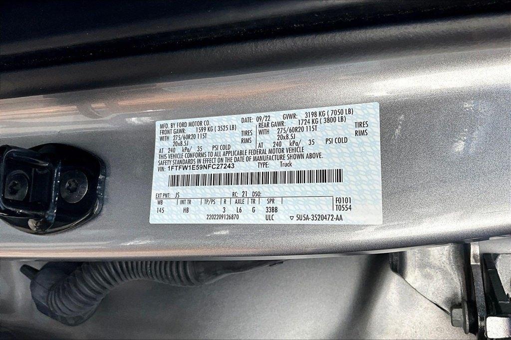 Ford F-150 King Ranch 4WD SuperCrew 5.5' Box 2022