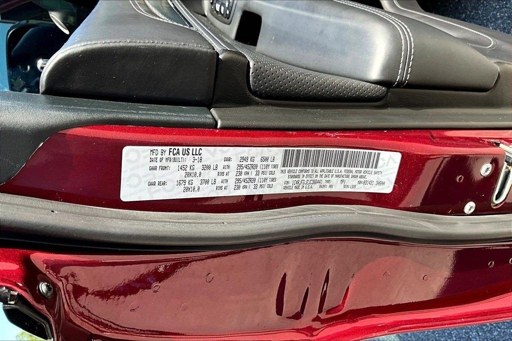 Jeep Grand Cherokee SRT 4x4 *Ltd Avail* 2018