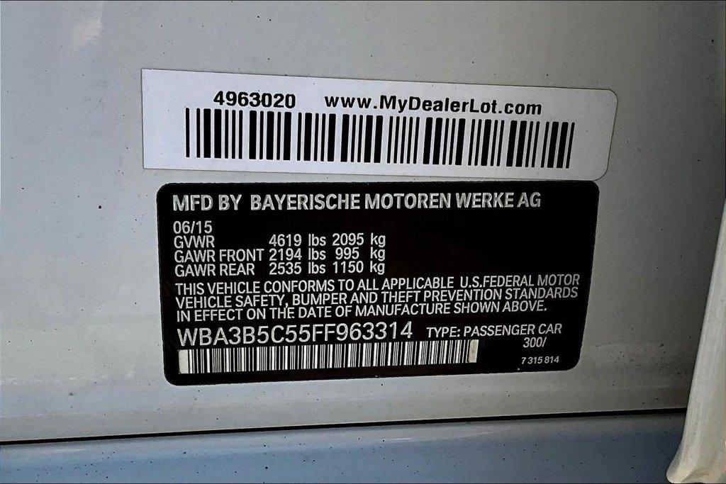 BMW 3 Series 4dr Sdn 328i xDrive AWD SULEV 2015