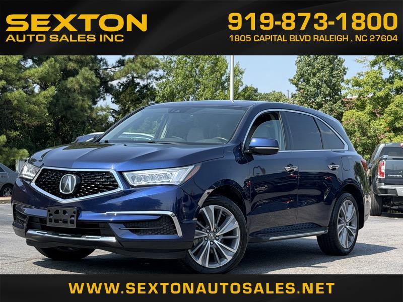 2018 Acura MDX SH-AWD 9-Spd AT w/Tech Package