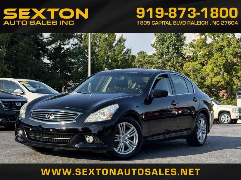 Infiniti G Sedan 37x AWD 2013