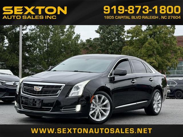 Black 2017 Cadillac XTS Sedan Front-Wheel Drive Automatic