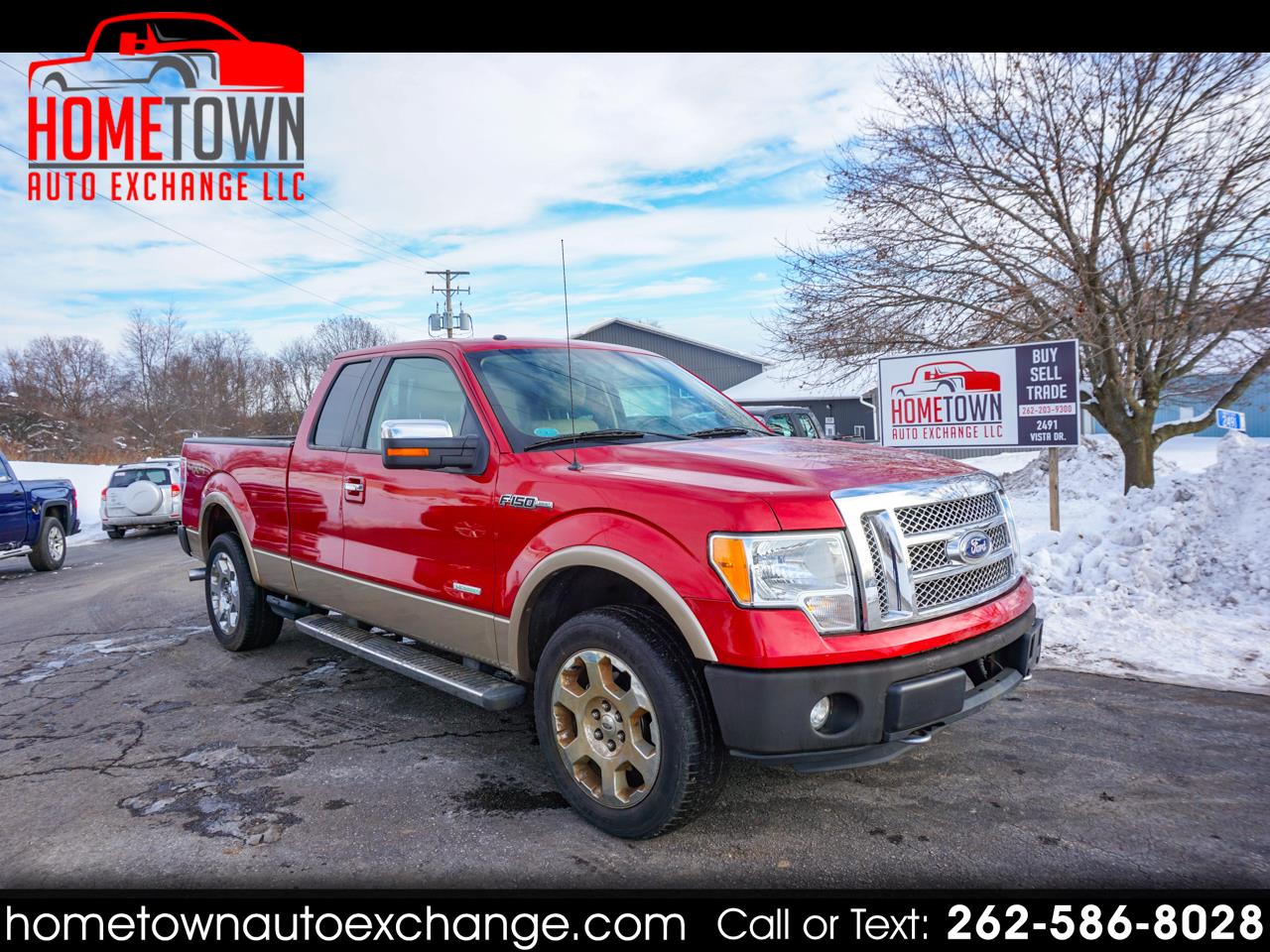 2011 Ford F-150 4WD SuperCab 145" Lariat