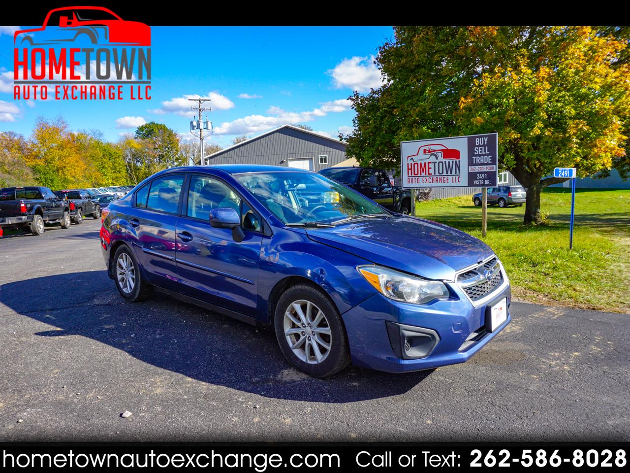 2013 Subaru Impreza Sedan 4dr Auto 2.0i Premium