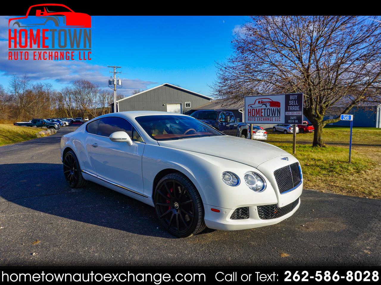 2012 Bentley Continental GT 2dr Cpe