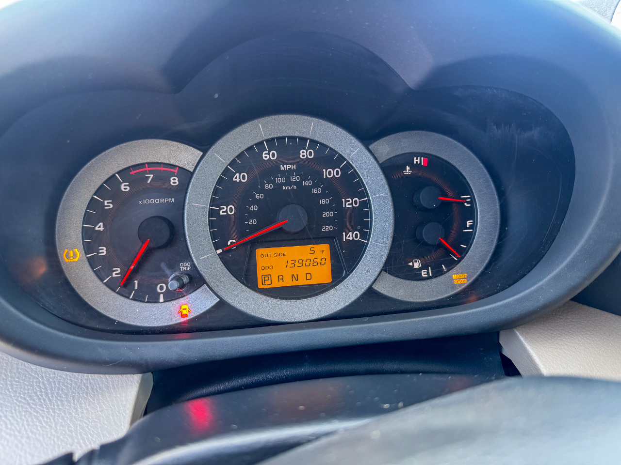 Toyota RAV4 4WD 4dr 4-cyl 4-Spd AT Ltd (Natl) 2008