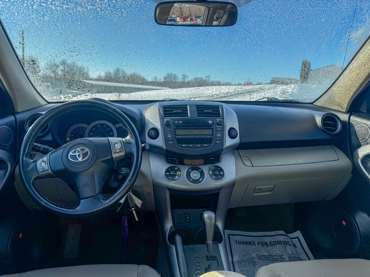 Toyota RAV4 4WD 4dr 4-cyl 4-Spd AT Ltd (Natl) 2008